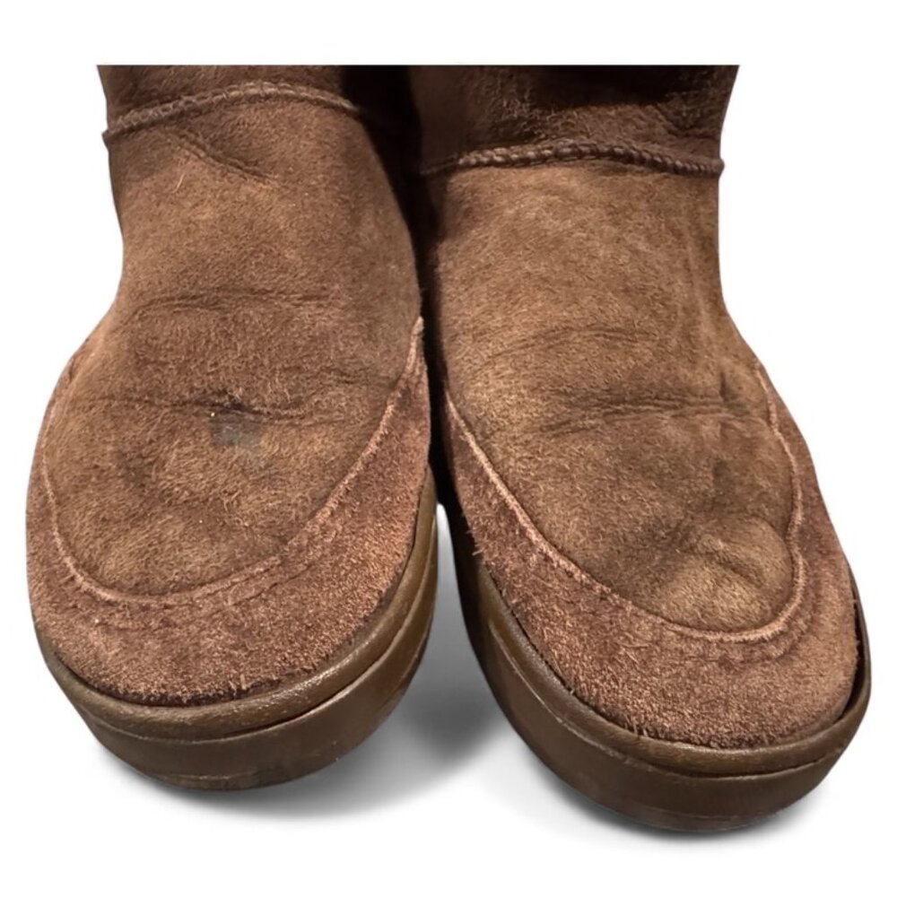 UGG Ultra Short 5225 Boots – Women’s 8 Chestnut Brown Sheepskin – Classic Short - Picture 6 of 7